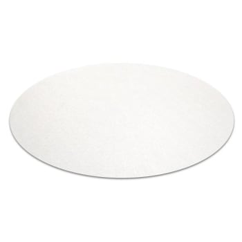 Image for Floortex Desktex® Polycarbonate Circular Mats 12" Diameter Package Of 2 from HD Supply
