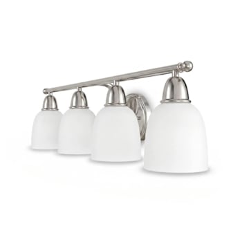 Image for Seasons Raleigh 7.25 In. 4-Light Incandescent Bath Vanity Fixture Chrome from HD Supply