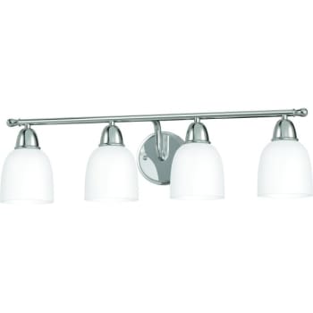 Image for Seasons® Raleigh 7.25 in. 4-Light Incandescent Bath Vanity Fixture (Chrome) from HD Supply