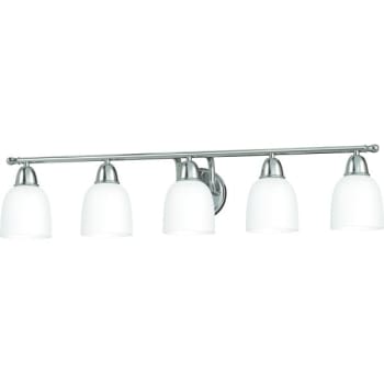 Image for Seasons® Raleigh 7.25 In. 5-Light Incandescent Bath Vanity Fixture (Chrome) from HD Supply
