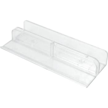 Image for Shower Door International Bottom Guide (Fits 1/2 In. Panels) (2-Pack) from HD Supply