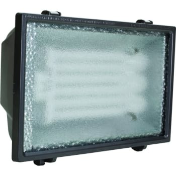 Image for Lithonia Lighting® Fluorescent Floodlight Fixture, 65 Watt, Bronze Cast Aluminum from HD Supply