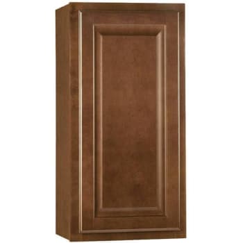 Image for Hampton Bay 15 In. X 30 In. X 12 In. Cognac Assembled Wall Kitchen Cabinet from HD Supply