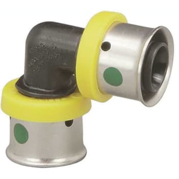 Image for Viega Pureflow 1/2 In. X 1/2 In. Polymer Press 90-Degree Elbow (25-Pack) from HD Supply