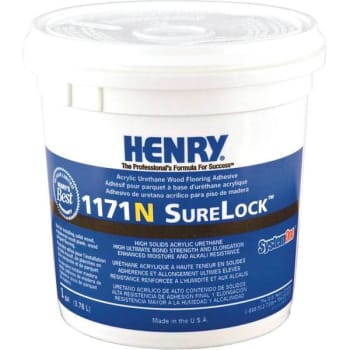 Image for Henry 1171 Surelock 1 Gal. Acrylic Urethane Wood Floor Adhesive (4-Case) from HD Supply