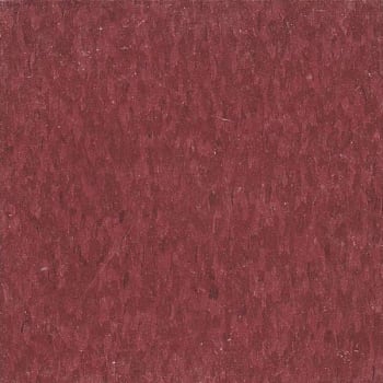 Image for Armstrong Flooring 12 In. X 12 In. Imperial Texture Commercial Vinyl Composite Tile (Pomegranate Red) (45-Case) from HD Supply