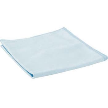 Image for Renown 18 In. X 18 In. Glass-Cleaning Blue Microfiber Cloth (12-Pack) from HD Supply