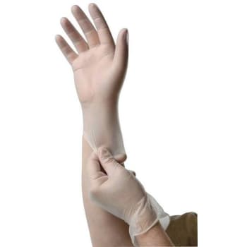 Image for Ambitex Large Clear 4 Mil. Vinyl Powder-Free Exam Gloves (100-Pack) from HD Supply