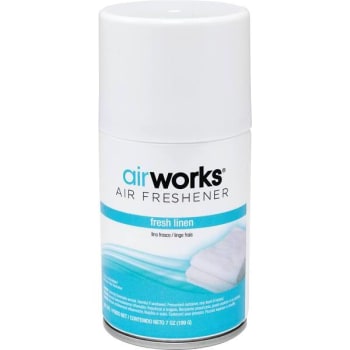 Image for Airworks 7 Oz. Fresh Linen Metered Aerosol from HD Supply