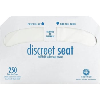 Image for Hospeco White Half-Fold Toilet Seat Covers (20-Case) from HD Supply
