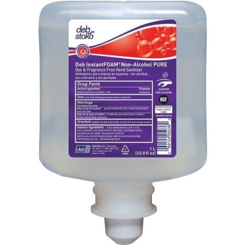Deb Instantfoam Alcohol Free Pure Hand Sanitizer Cartridge