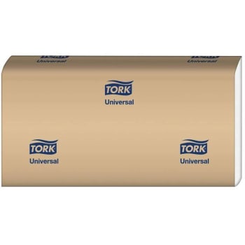 Image for Tork Universal White Singlefold Multifold Paper Towels (16-Case) from HD Supply