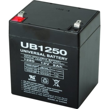 Image for Universal Power Group® 12V 5.0 Ah Lead Acid Emergency Battery from HD Supply