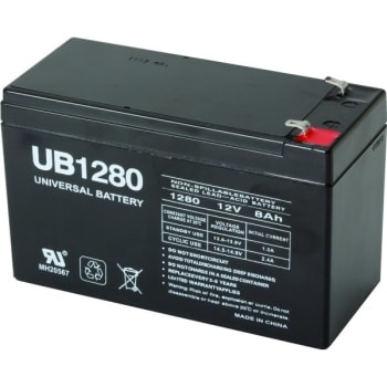 Image for Universal Power Group® 12v 8.0 Ah Lead Acid Emergency Battery from HD Supply