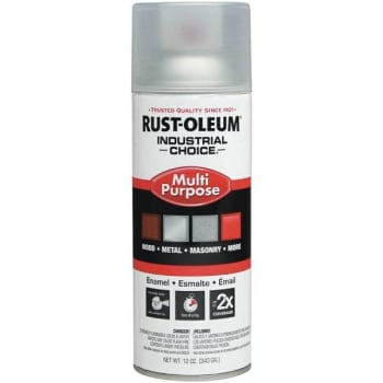 Image for Rust-Oleum 12 Oz. Gloss Enamel Spray Paint (Chrystal Clear) from HD Supply