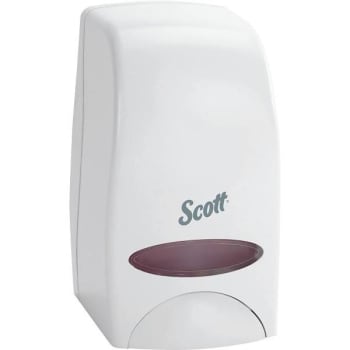 Scott Essential Manual Skin Care Dispenser, 1 L. Capacity (White)