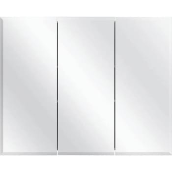 Image for Glacier Bay 36-3/8 In. W X 30-3/16 In. H Frameless Tri-View Medicine Cabinet from HD Supply