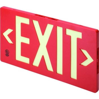 Image for Glo Brite® Red Exit Sign from HD Supply