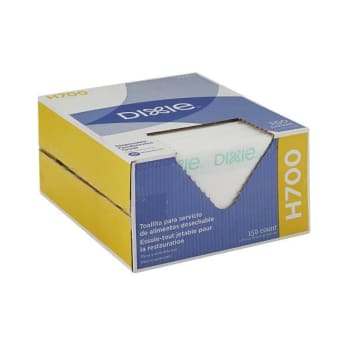 Image for Dixie® H700 White And Green Disposable Foodservice Towel (150/Box) from HD Supply