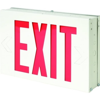 Image for Lithonia Lighting® LX W 3 R 120/277V Red LED Exit Sign from HD Supply