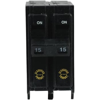 Image for Eaton Ch Series 120/240 V 15 Amp Double-Pole Classified Circuit Breaker from HD Supply