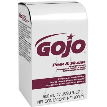 Image for Gojo 800ml Pink & Klean Floral Scent Hand Soap Refill from HD Supply