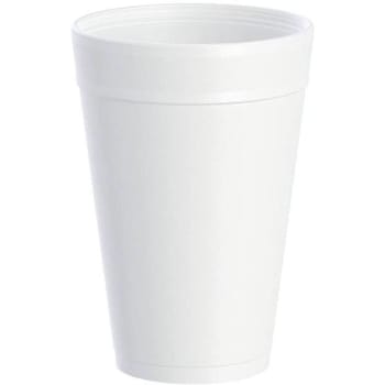 Image for Dart J Cup 32 Oz. White Tall Insulated Foam Cup (500-Case) from HD Supply