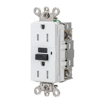 Image for Hubbell® 15 Amp 125v Industrial Tamper Weather-Resistant Self-Test Gfci Receptacle White from HD Supply