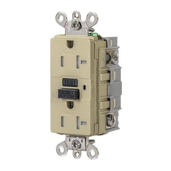 Image for Hubbell® 20 Amp 125v Industrial Tamper Weather-Resistant Self-Test Gfci Receptacle Ivory from HD Supply