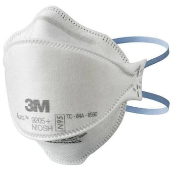Image for 3M 9205 N95 Aura Particulate Foldable And Disposable Respirator (4-Case) from HD Supply