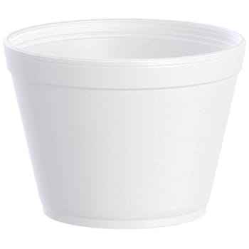 Image for Dart J Cup 16 Oz. 16mj32 White Squat Insulated Foam Food Container (500-Case) from HD Supply