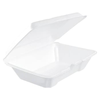 Image for Dart White Lid Container Foam Hinge All Purpose from HD Supply