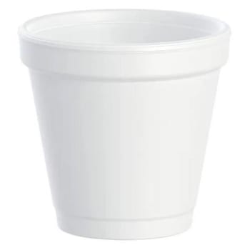 Image for Dart J-Style 4 Oz. White Styrofoam Drink Cups (1000-Case) from HD Supply
