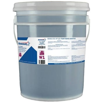 Image for Renown 5 Gal. Low-Temp Liquid Dish Machine Rinse Additive Pail from HD Supply
