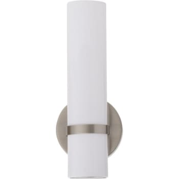 Image for MaxLite® LED Fleming Satin Nickel Wall Sconce, 120V 9W 550 Lumens 50000Hr from HD Supply