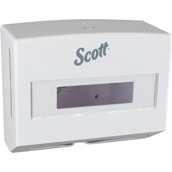 Scott Scottfold Folded Comm Paper Towel Dispenser S "Wh 1 Dispenser/Case