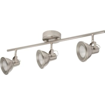 Image for Seasons® DC5939SBA Restoration Style Fixture, (3) 12 W 120 V 50000 Hr LED Bulbs, Brushed Nickel from HD Supply