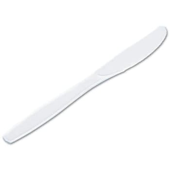 Image for Prime Source Heavy-Duty White Plastic Knife Case Of 1000 from HD Supply
