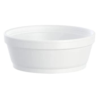 Image for Dart 8 Oz. White Dart Squat Styrofoam Food Containers (500-Case) from HD Supply