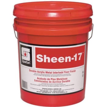 Spartan 5 Gal. Sheen17 Floor Finish
