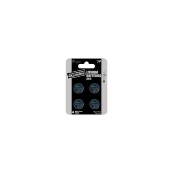 Maintnenance Warehouse Cr2016 Button Cell Lithium Battery Package Of 4