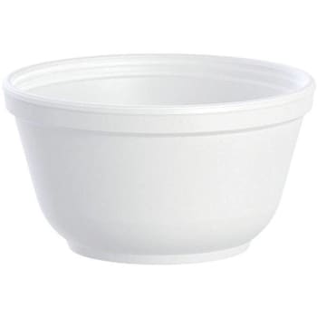 Image for Dart 10 Oz. White Disposable Polystyrene Foam Bowl (1000-Case) from HD Supply