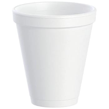 Image for Dart 12 Oz. White J Cup Insulated Foam Cup (1000-Case) from HD Supply