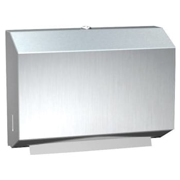 American Specialties Folded Paper Towel Dispenser Petite (Stainless Steel)