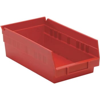 Quantum Storage Systems 2.2 Qt. Economy Shelf Bin (Red)