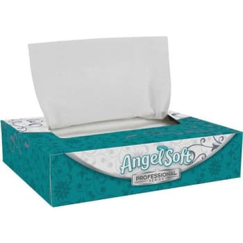 Angel Soft® Professional Series 2-Ply Facial Tissue Flat Box (60 Boxes/Case, 50 Sheets/Box)