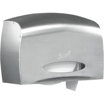 Scott Dispenser Coreless Jrt (Jumbo Roll) Bath Tissue (Stainless Steel)