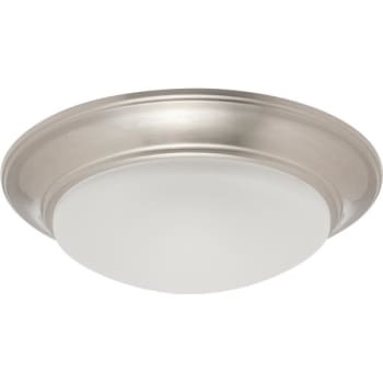 Image for Seasons® 13 In. 21w Led Flush Mount Light (Satin Nickel) from HD Supply