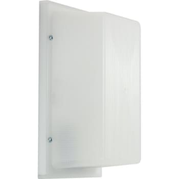 AFX Lighting 6 in 13 Watt Outdoor LED Flush-Mount Wall Light (White)