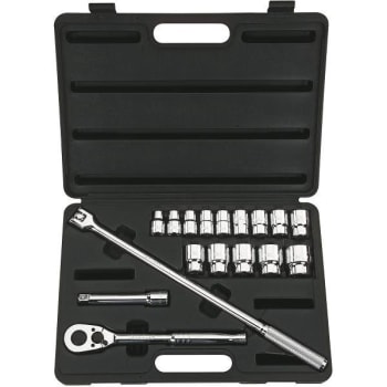 Image for Stanley 1/2 In. Drive SAE Socket Set from HD Supply